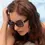 Thumbnail: Locello Mallory Pearl Sunglasses, UV protection, black