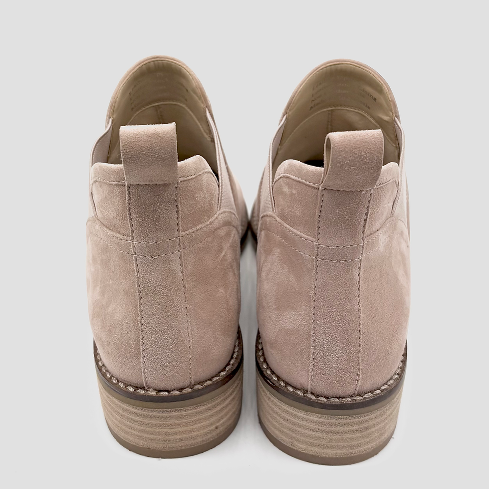 Thumbnail: Tainy Goosebumps Pink Suede Ankle Boot
