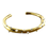 Thumbnail: Pearl Encrusted Gold Bangle