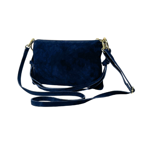 Thumbnail: Navy Suede Bag