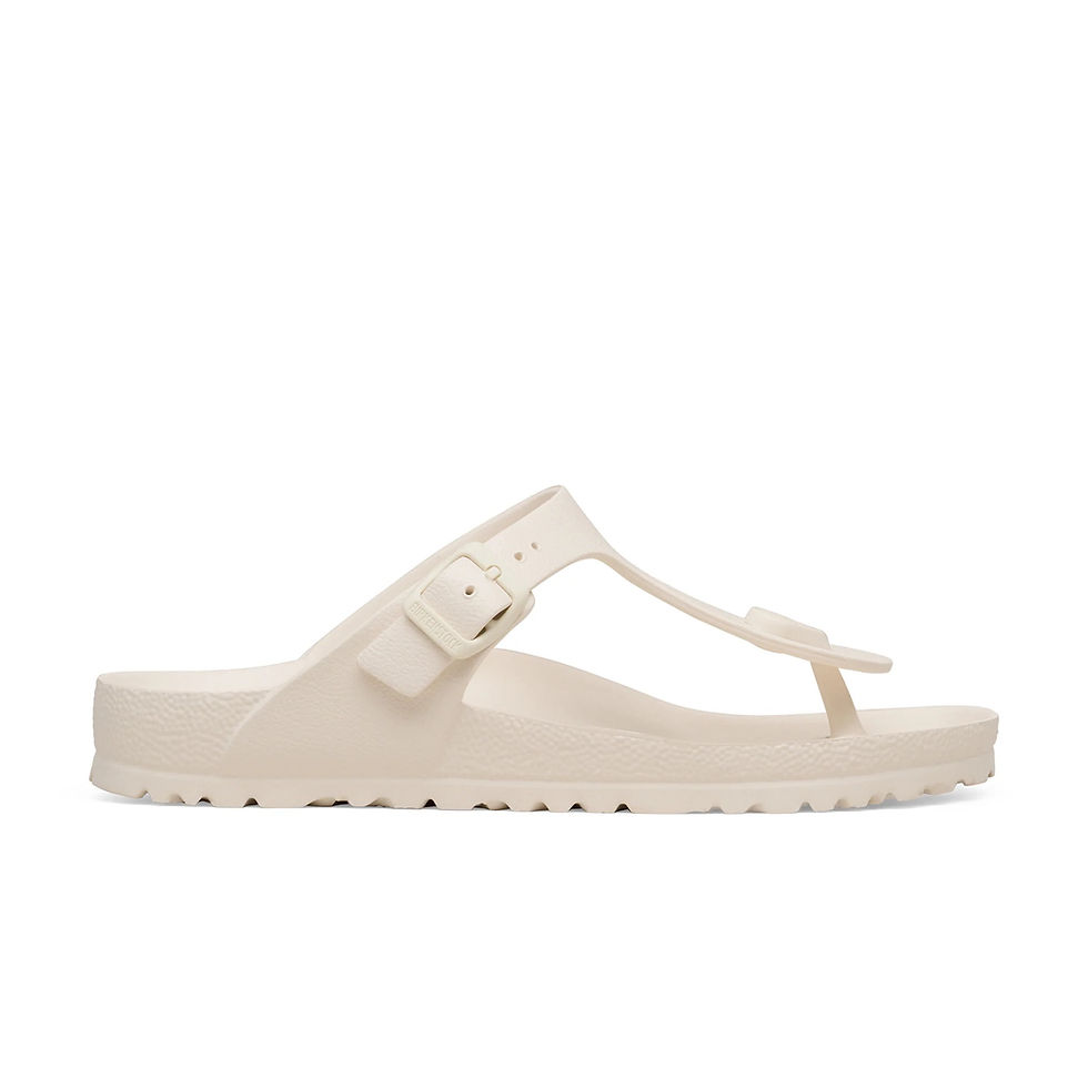 Birkenstock Gizeh EVA Eggshell Sandal Side View