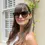 Thumbnail: Locello Mercedes Black Sunglasses, UV protection, rectangle