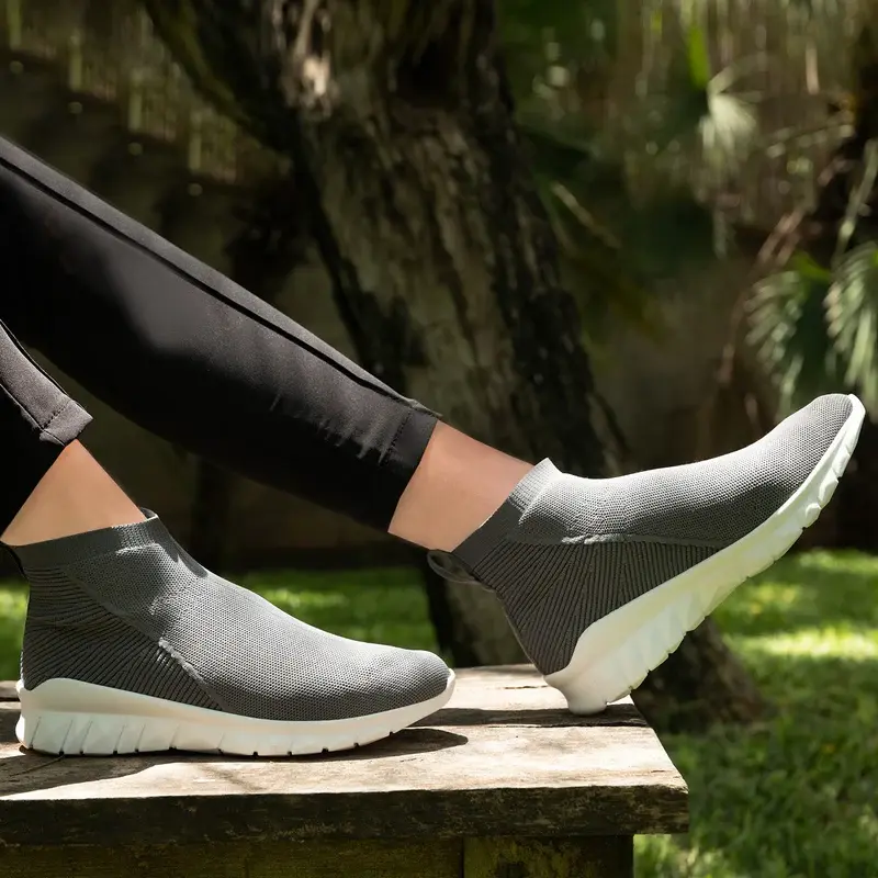 Thumbnail: NAOT Callisto Knit High-Top Sneaker, vegan, ankle boot, black