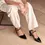 Thumbnail: Black Patent Heel Block Heel