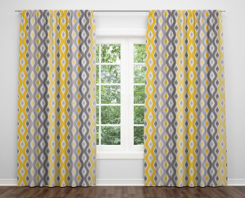 Thumbnail: Living/Bed Room Curtain PR1265 (1 panel 130W*260H)