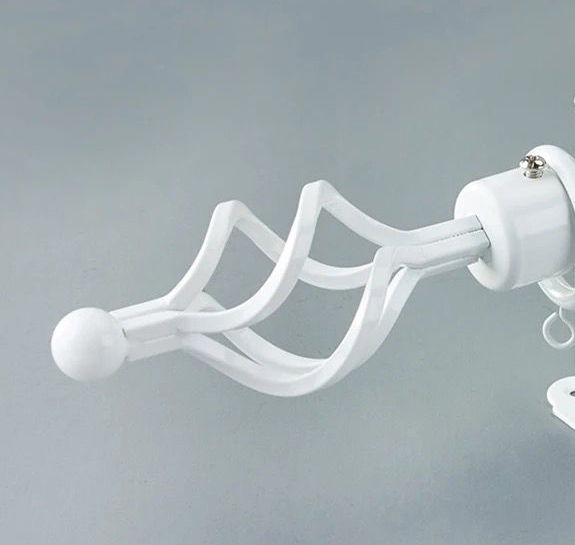 Thumbnail: Cartela Double Curtain Rod set for Windows