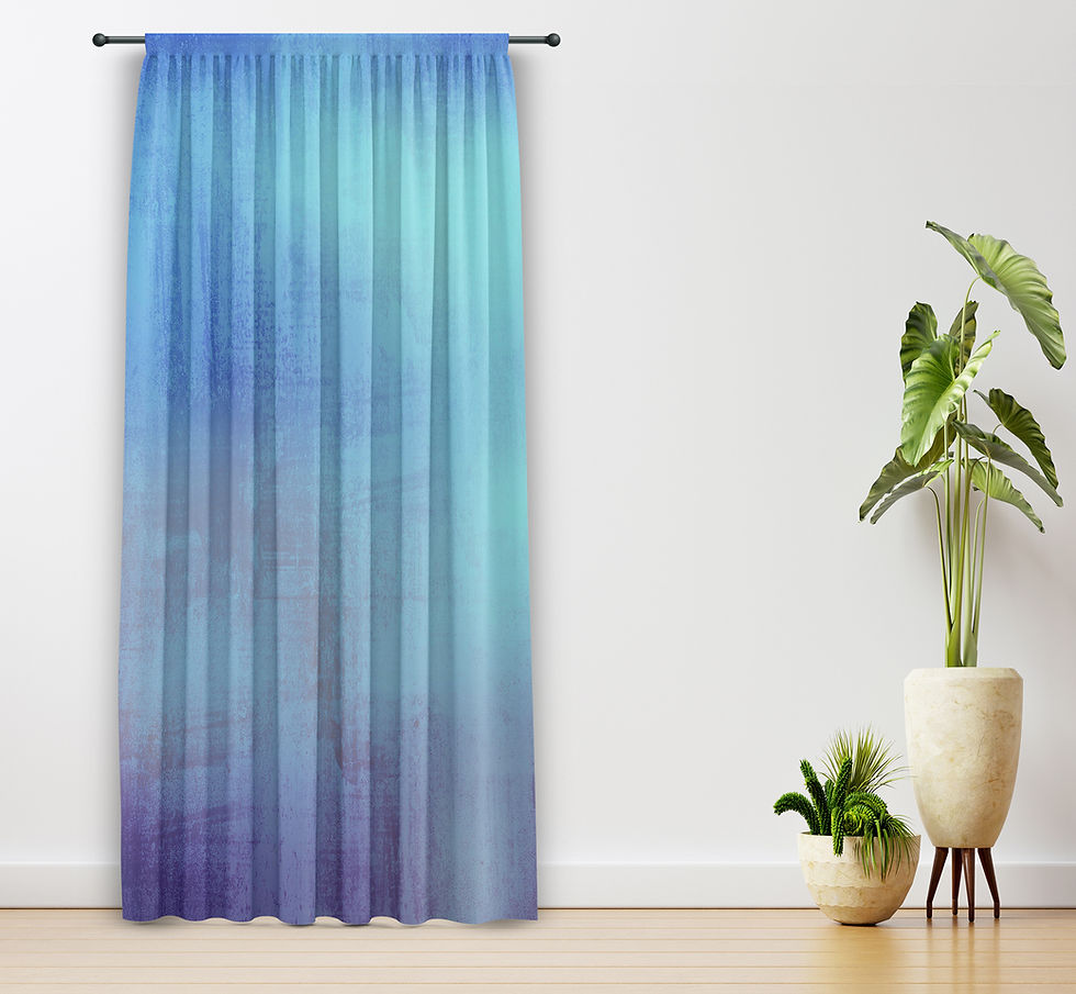 Thumbnail: Living/Bed Room Curtain CRT023 (1 Panel 130W*260H)
