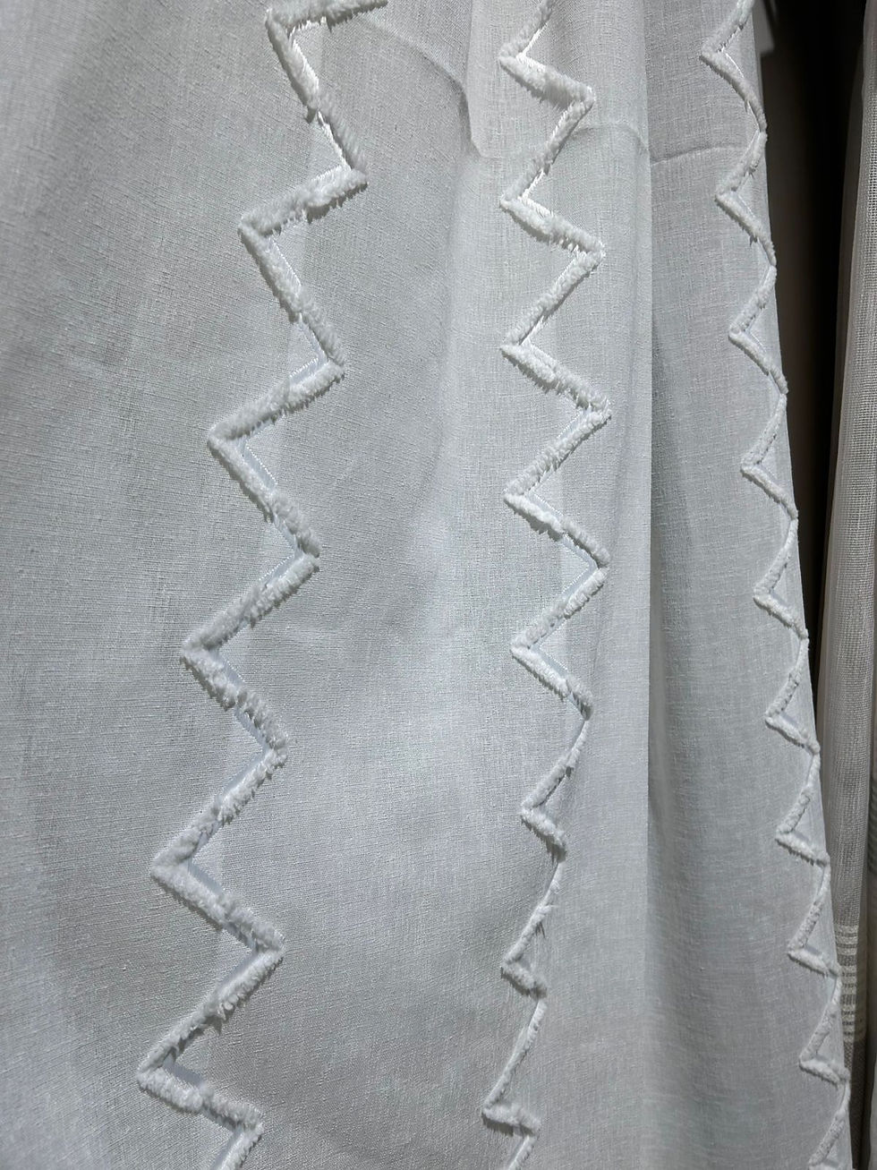 Thumbnail: Linen Sheer Curtain code 610  (1 Panel)