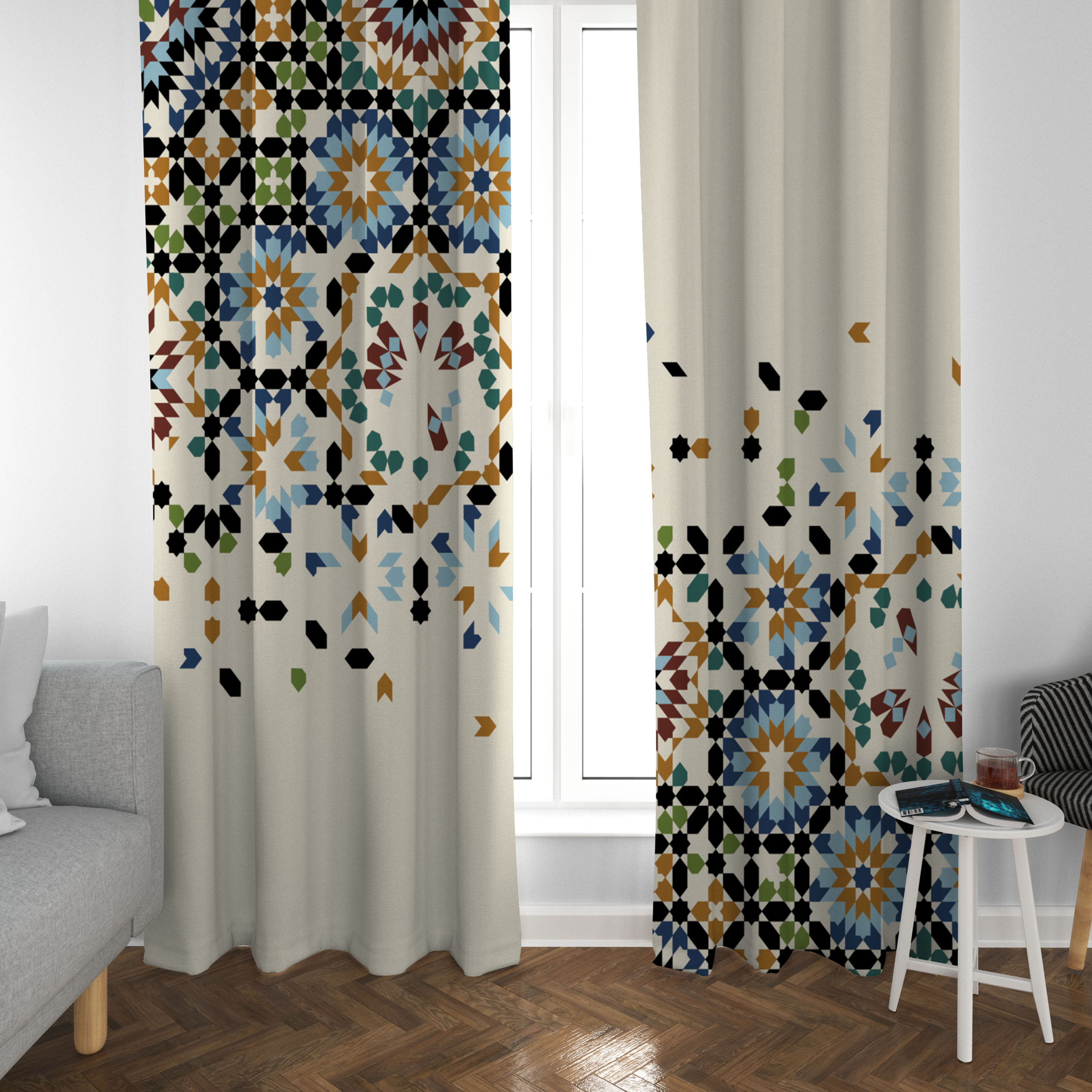 Living/Bed Room Curtain CRT019a