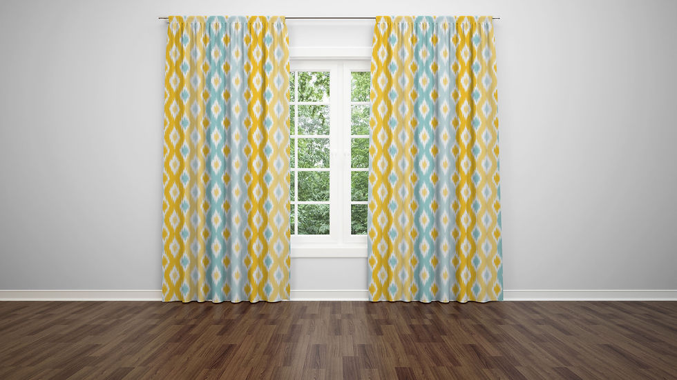 Thumbnail: Living/Bed Room Curtain PR1265 (1 panel 130W*260H)