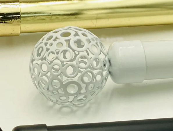 Thumbnail: Cartela Double Curtain Rod set for Windows