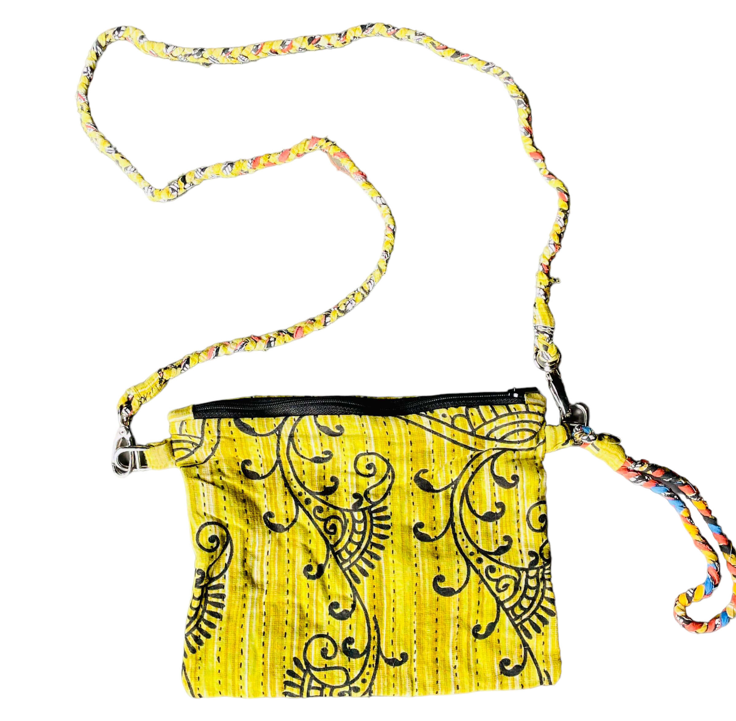 Kantha Crossbody Bag