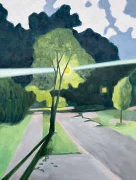 Mia Risburg
Various mediums such as acrylic, oil and cold wax, and colored pencils