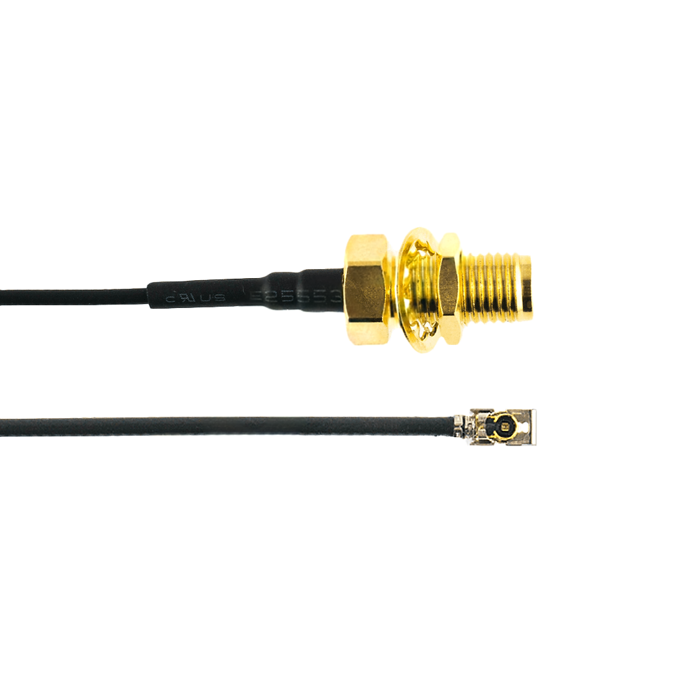 Cable Assembly RP SMA Female to IPEX MHF4L LK 200mm 1.37