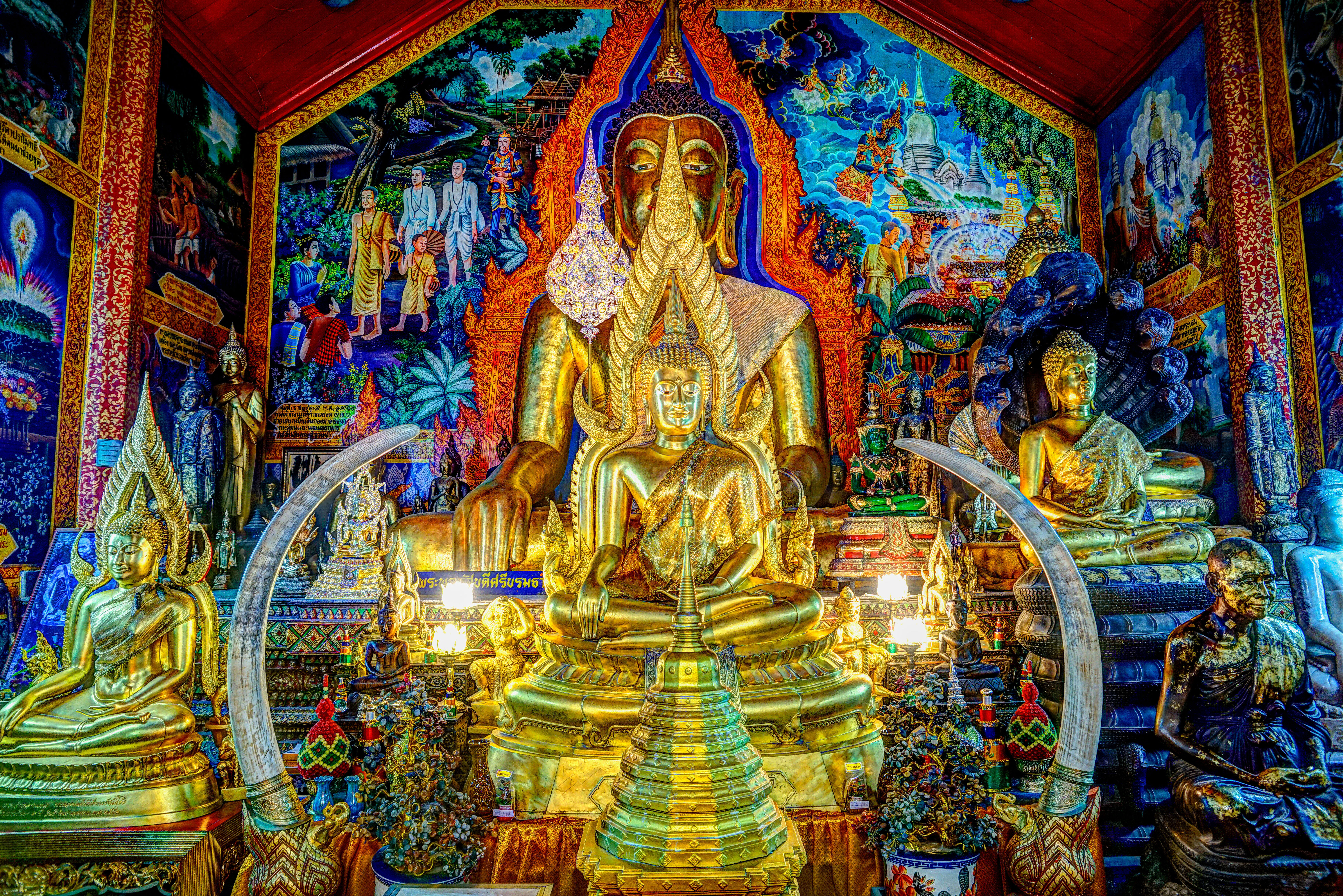 Thailand Temple — Canvas