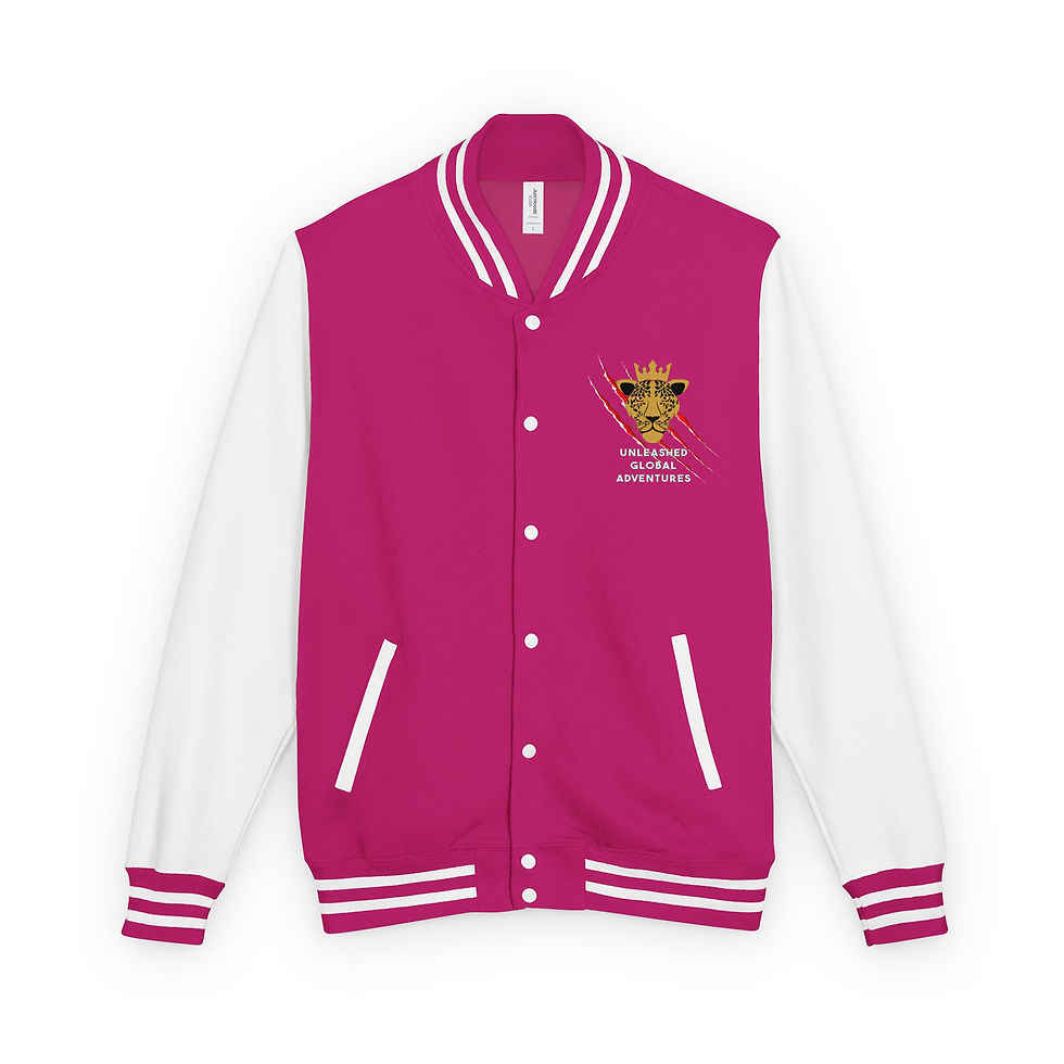 Thumbnail: Heavyweight Unleashed Global Adventures Letterman Jacket