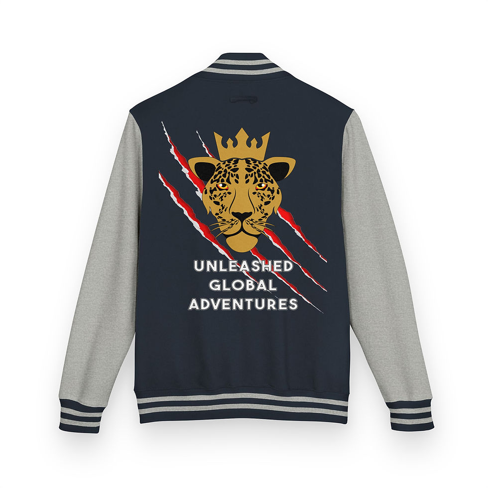 Thumbnail: Heavyweight Unleashed Global Adventures Letterman Jacket