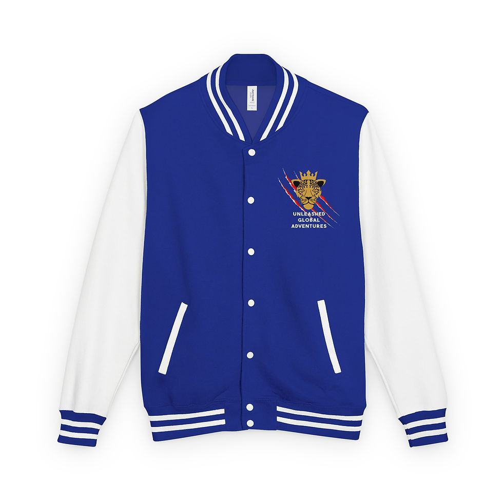 Thumbnail: Heavyweight Unleashed Global Adventures Letterman Jacket