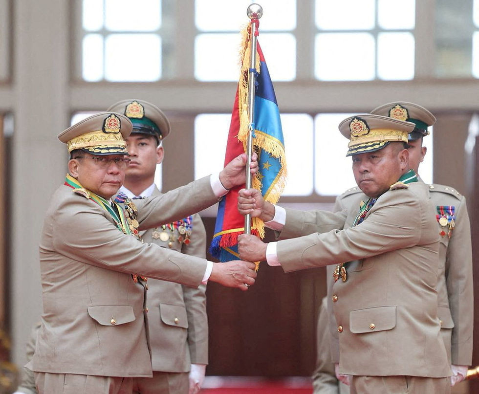 Myanmar's Min Aung Hlaing criticizes ASEAN peace plan