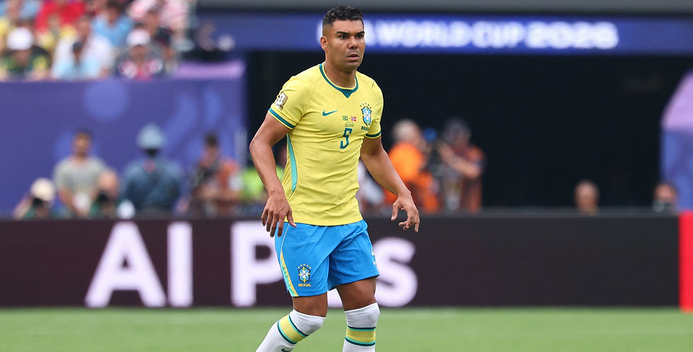 SOCCER: Casemiro says he still wants to win after Inter Miami move