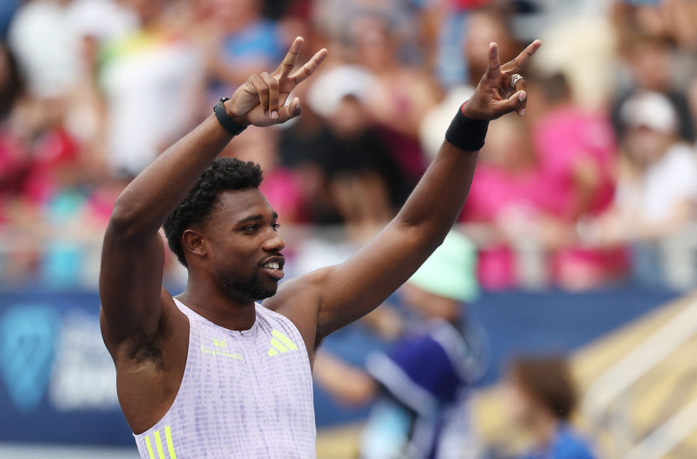 ATHLETICS: Noah Lyles says leg cramp is not a serious injury