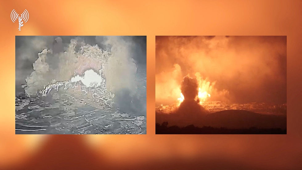 Israel destroys Hezbollah underground infrastructure in southern Lebanon