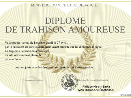 T R A H I S O N.... A M O U R E U S E