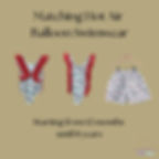 Hot Air Balloon Style Matching Swimwear for Kids - Boys and Girls, 12 Months and