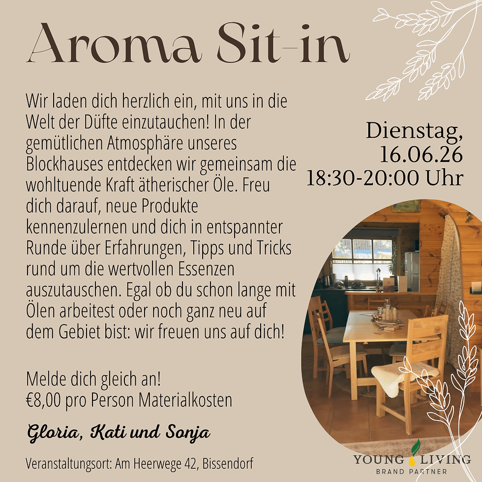 Aroma Treffen im Juni
