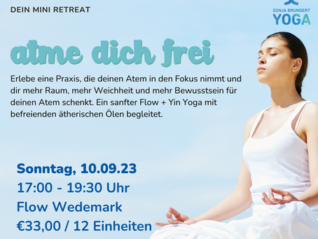 Atme dich frei - dein Mini-Retreat