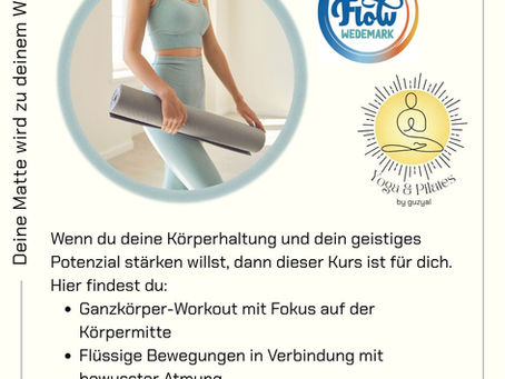Pilates Schnupper-Kurs im August!