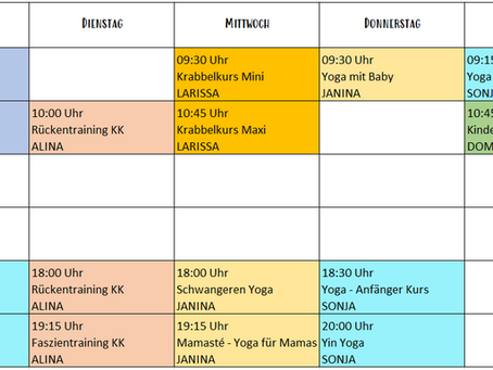Stundenplan des Flow Wedemark