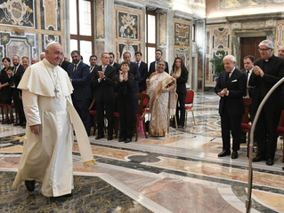 Papa: as religiões não são a causa da violência