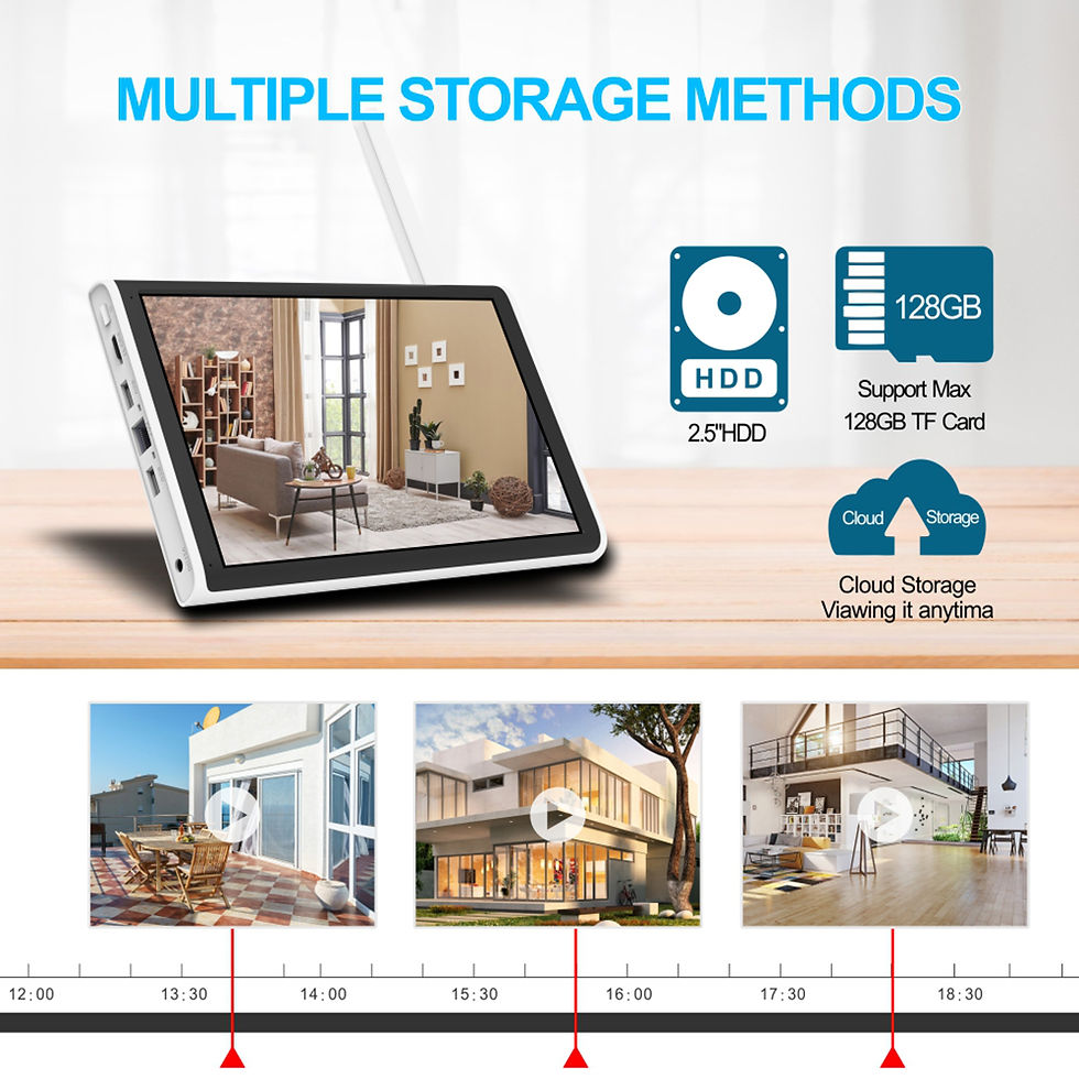 Thumbnail: 4CH/8CH 4MP Wireless WIFI NVR ＆ Solar Panel Battery PTZ Camera Outdoor Video S