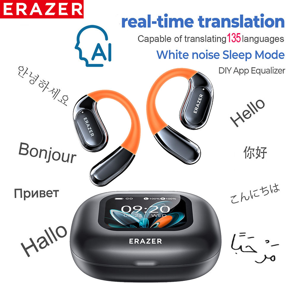 Thumbnail: Wireless Bluetooth AI Translator Earbuds