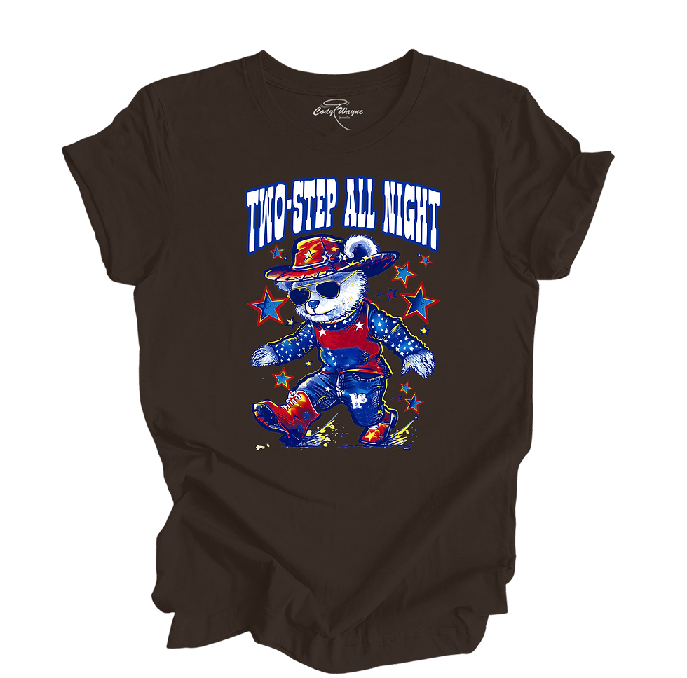 Thumbnail: Two-Step All Night Western Tee