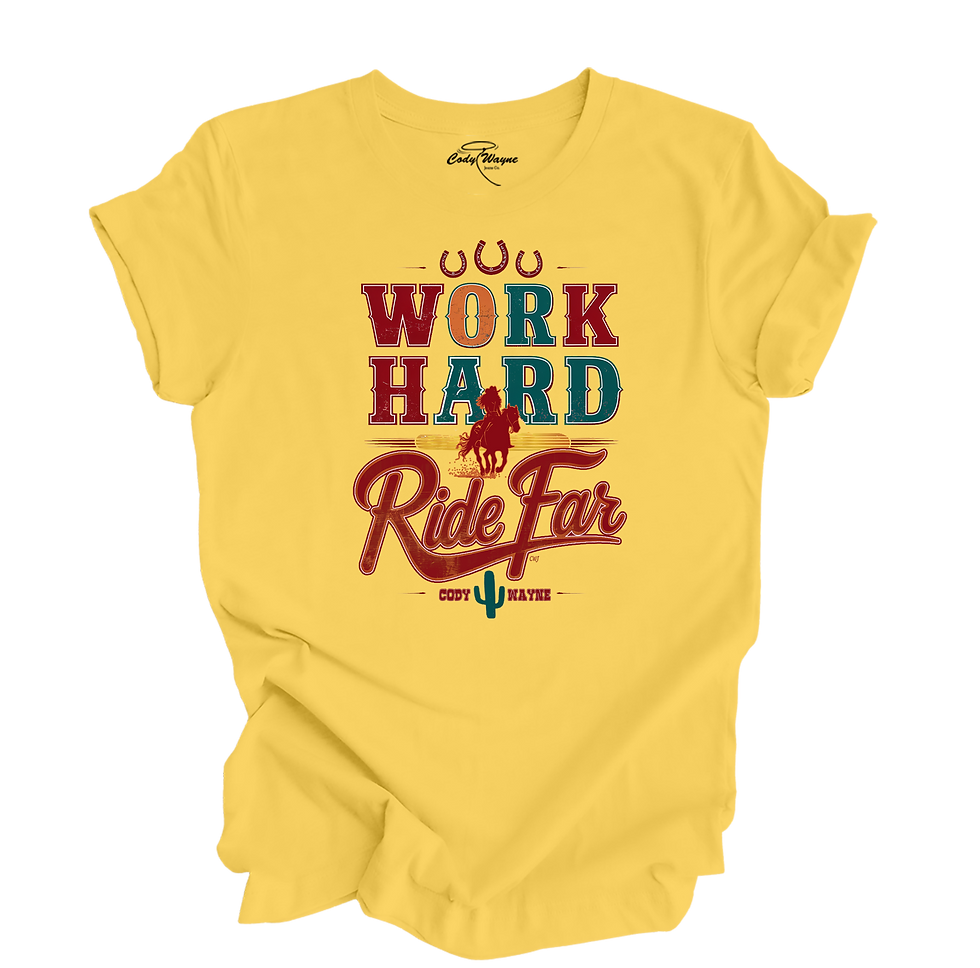 Thumbnail: Work Hard Ride Far SS Tee