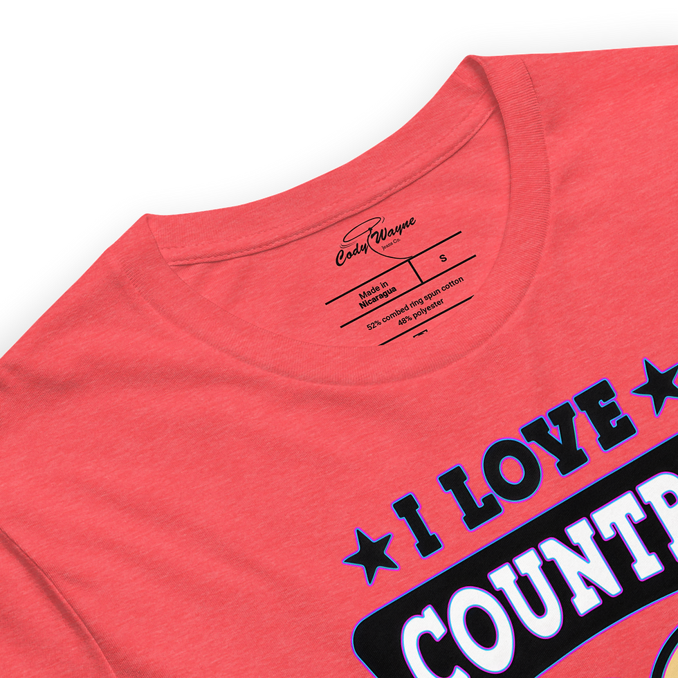 Thumbnail: I Love Country Western Graphic Tee