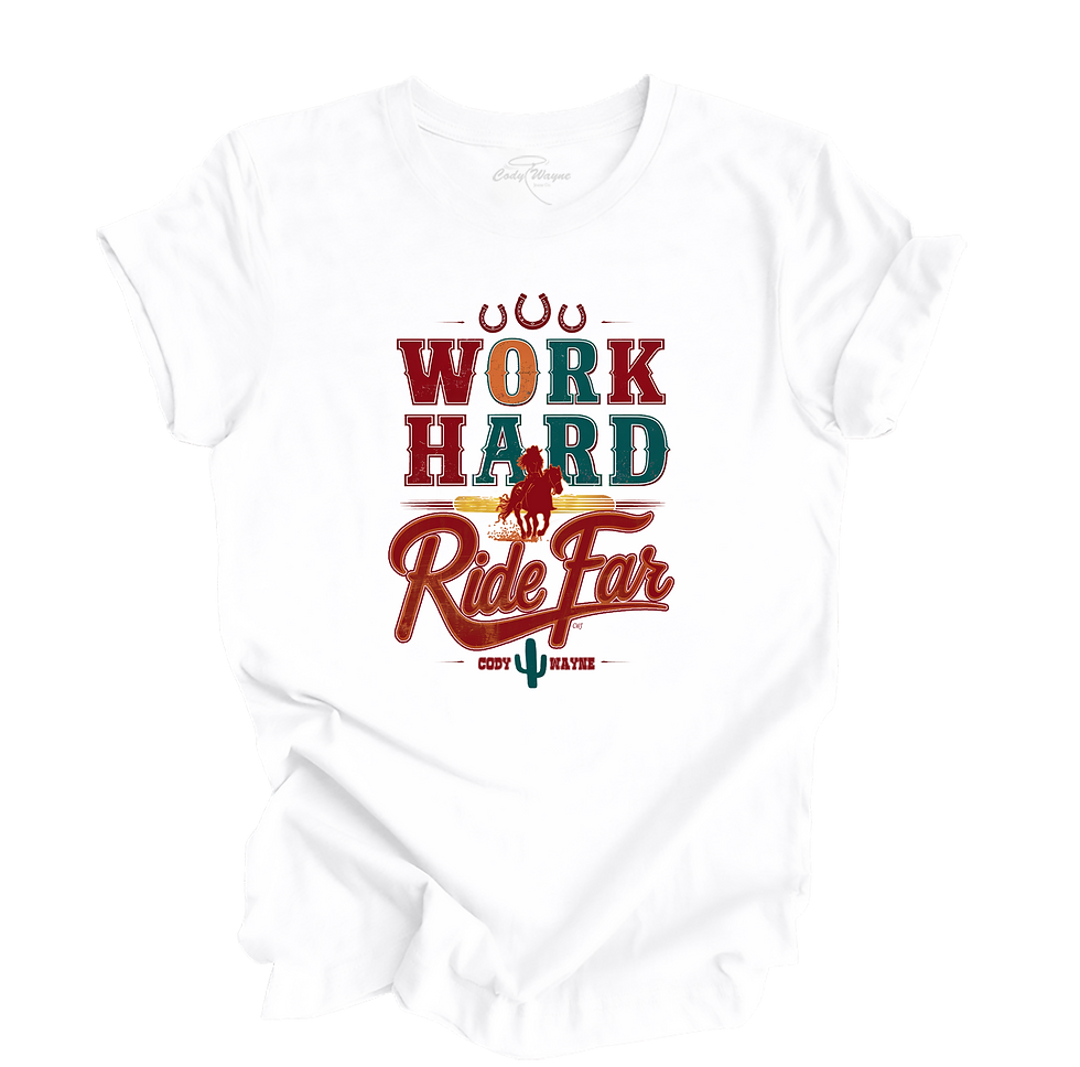 Thumbnail: Work Hard Ride Far SS Tee