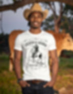 Cocked & Loaded Black Design men’s Western graphic tee
