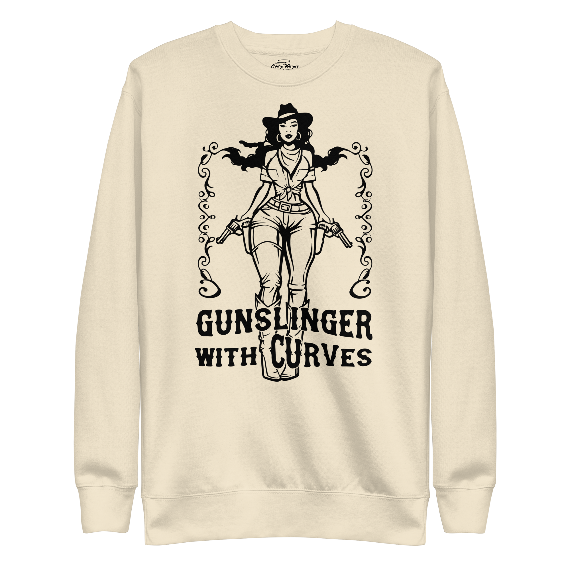 Gunslinger With Curves Sweatshirt