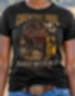 Family Music And Beer County Tee design detail showing bold music western lifestyle graphic and expressive typography