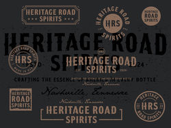 Heritage Road Spirits logo branding