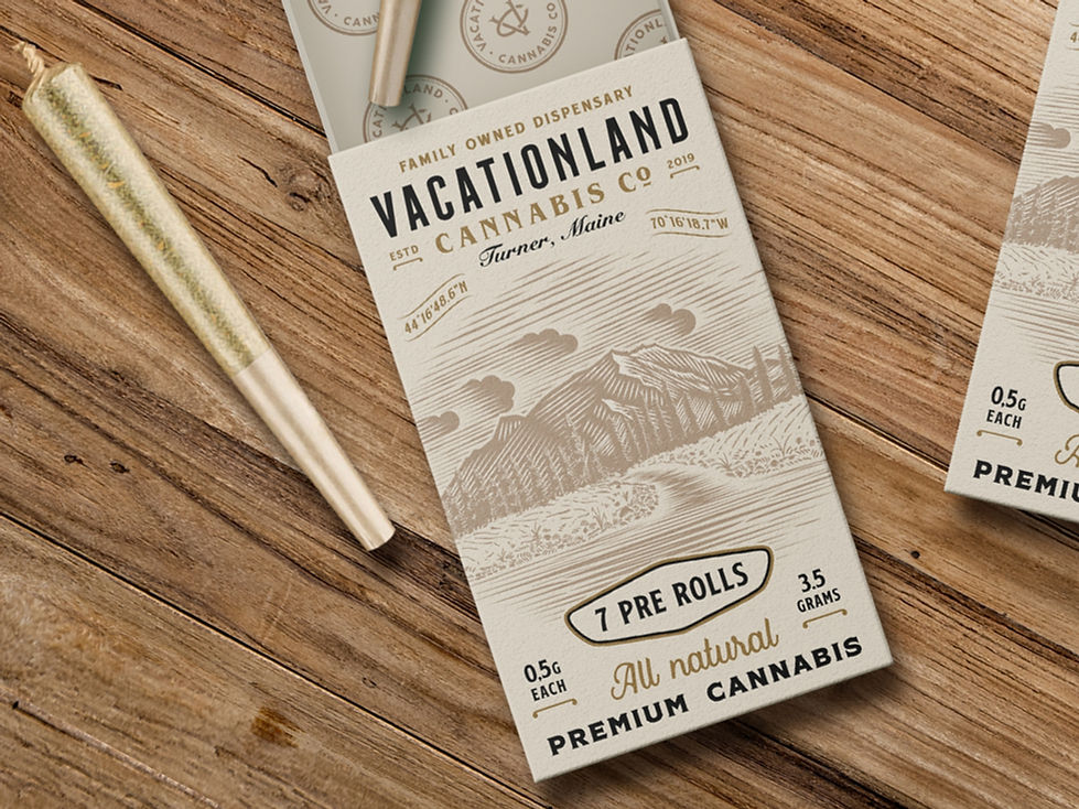 vintage cannabis branding