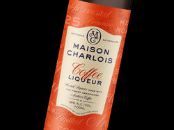 Maison Charlois Coffee Liqueur label