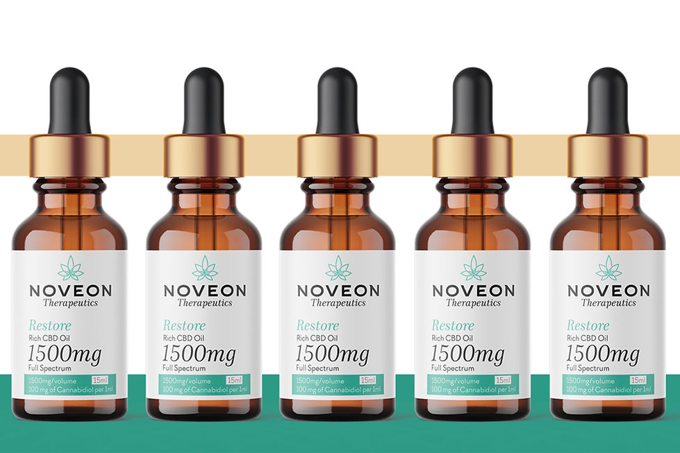 CBD oil packaging design