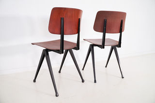 貴重ヴィンテージGALVANITAS/ガルファニタスS16チェア プルーヴェ Galvanitas S16 chair – Veronica Furniture