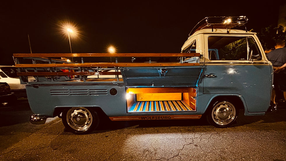 side view of a 1984 single cab bus