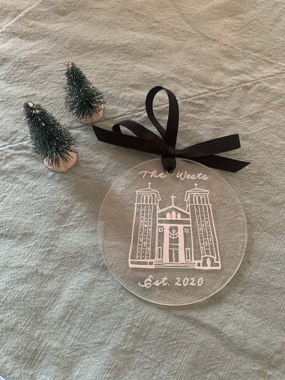 Thumbnail: 4 inch Landmark Ornament