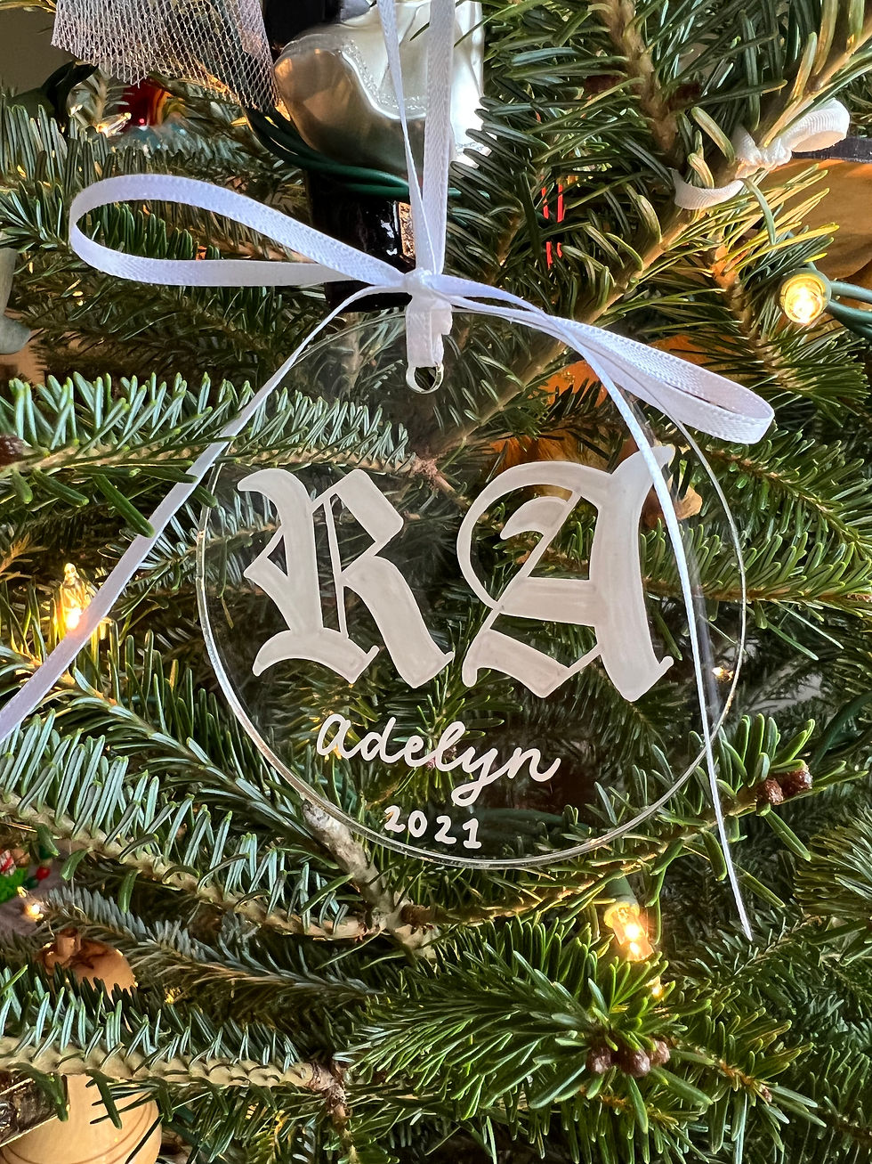 Thumbnail: 3 inch Illustrated Ornament